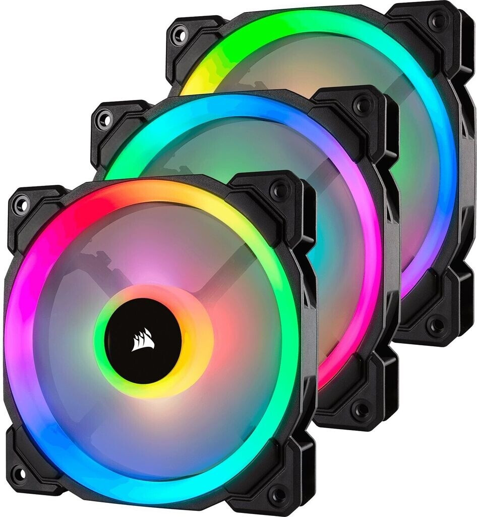 Corsair LL120 RGB 120 mm schwarz 3er-Pack